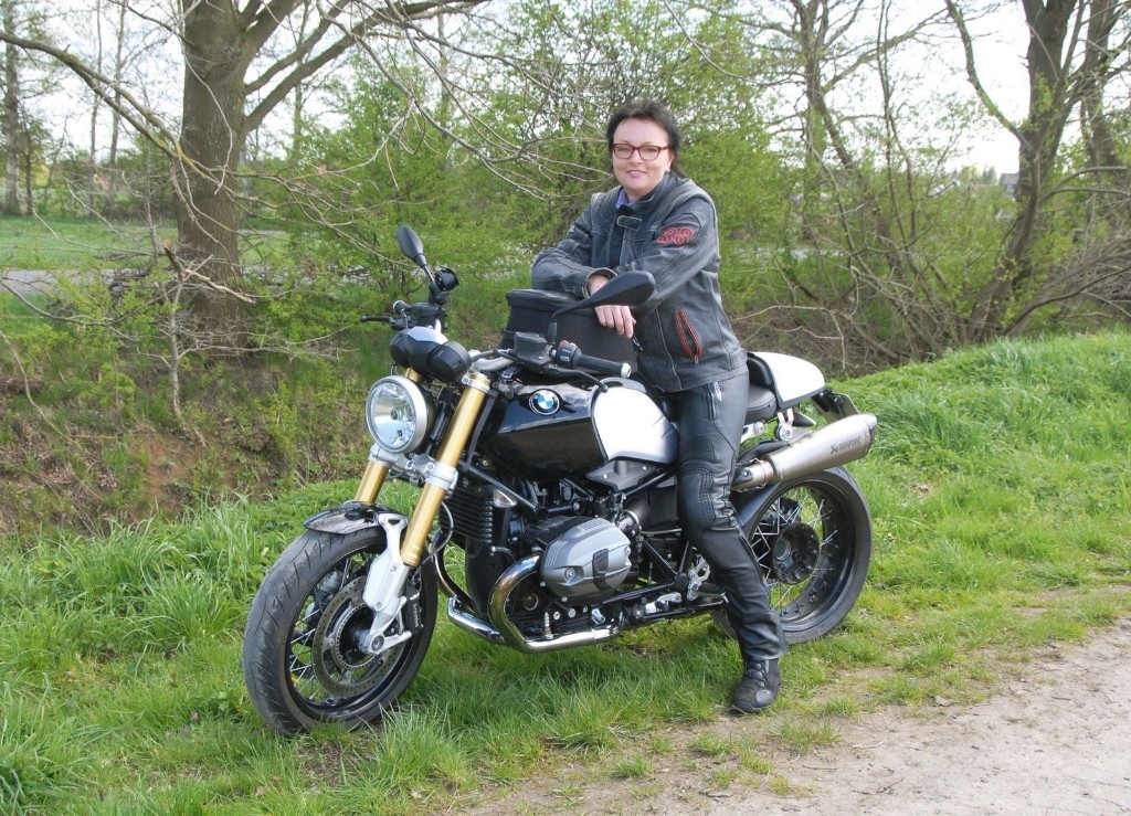 Die R nineT ist Silkes ganzer Stolz