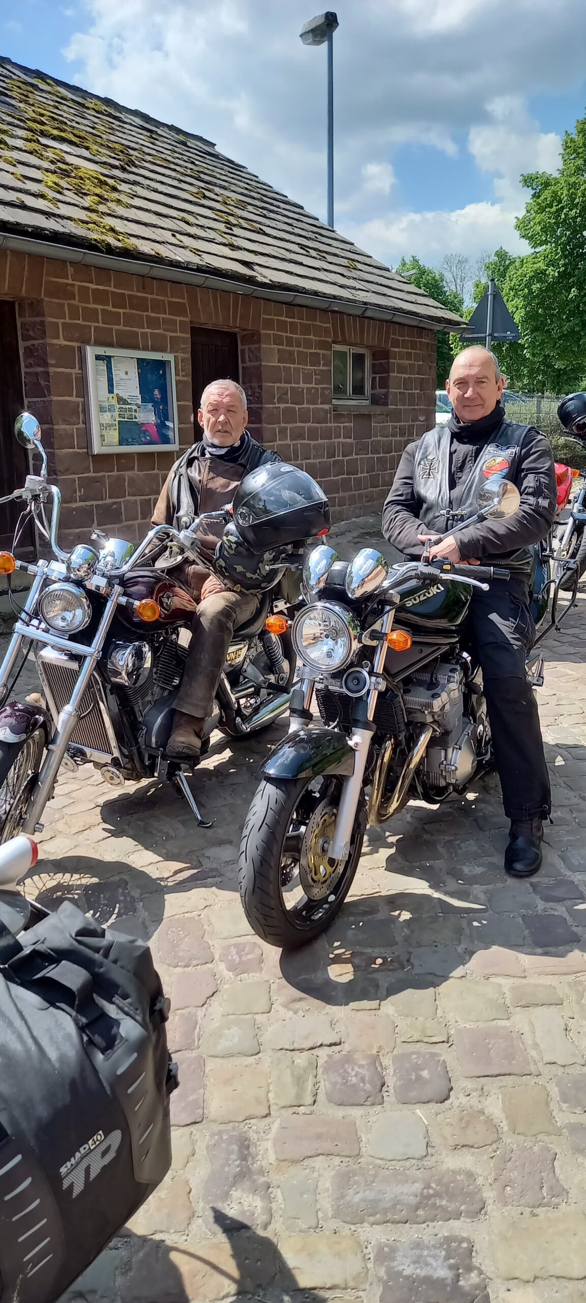 Paul - auf seiner Kawasaki VN15